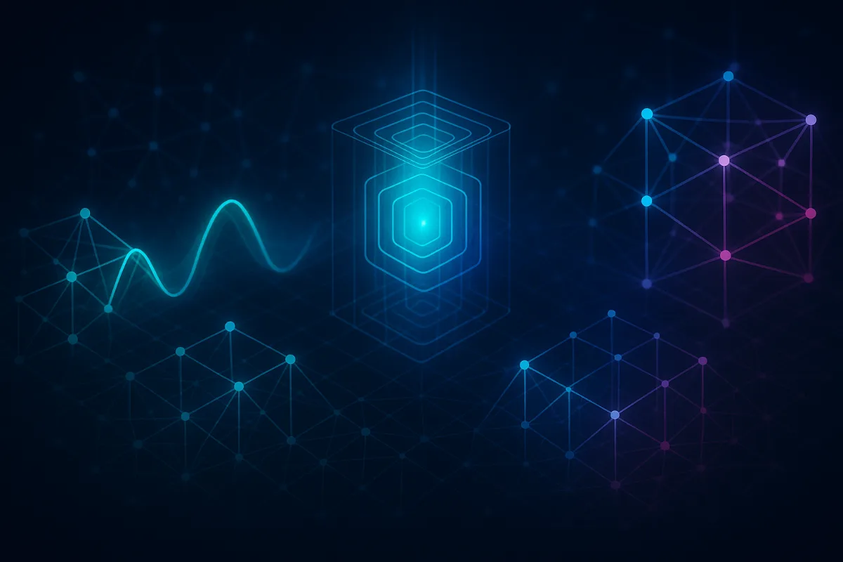 Abstract illustration for: Chiral doublon bound states in a synthetic topological waveguide
