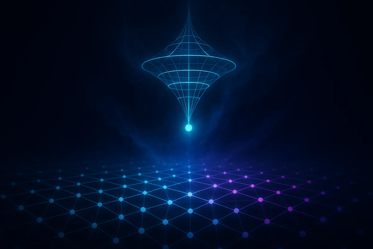 Abstract illustration for: Revealing Many-Body Phases at finite temperatures through Quantum Coherence Distribution