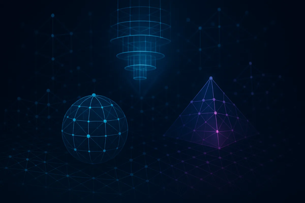 Abstract illustration for: Quantum Gaussian processes for prediction of channel observations
